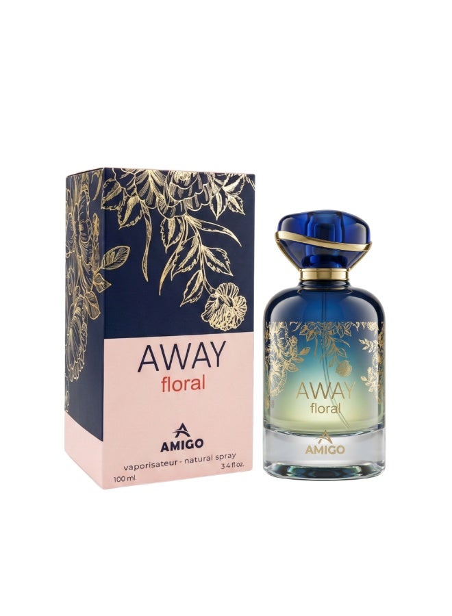 AMIGO Away Floral Eau De Parfum for Women 100ml - Image 1