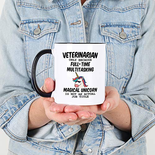 Casitika Veterinarian Gifts for Women. 11 oz Veterinary Gifts Mug. Gift Idea for Vet School Students or Teachers. Veterinarians Because Unicorn Is Not An Actual Job Title. - Image 4