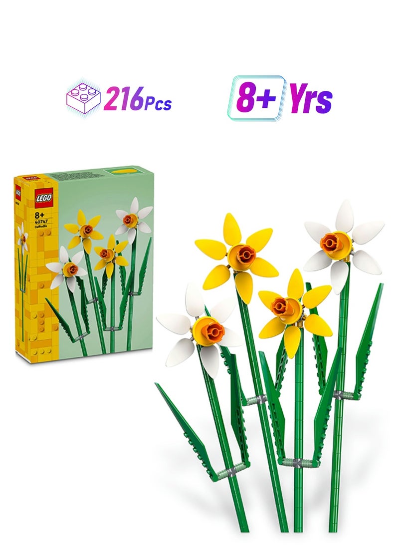 LEGO Daffodils Celebration Gift 40747 (216) Pieces  - Image 1
