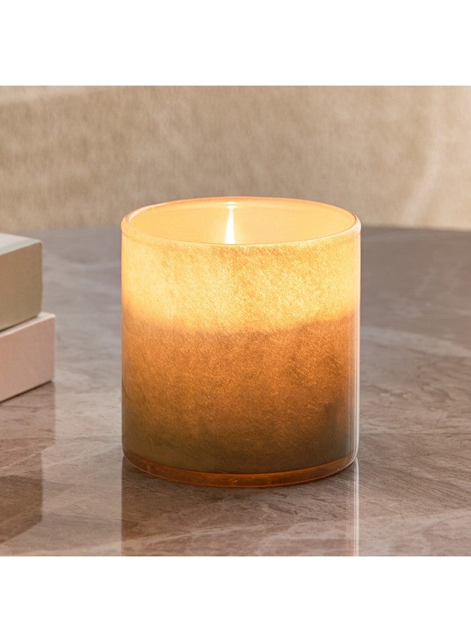 Home Box Auden Textured Glass Candleholder 10 x 10 x 10 cm  - Image 1