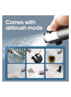ABJ Shower Head with Handheld, Shower Heads High Pressure, High Flow Even with Low Water Pressure Held Showerhead Set, Filtered Showerhead with extra two cotton Filters  - Image 4