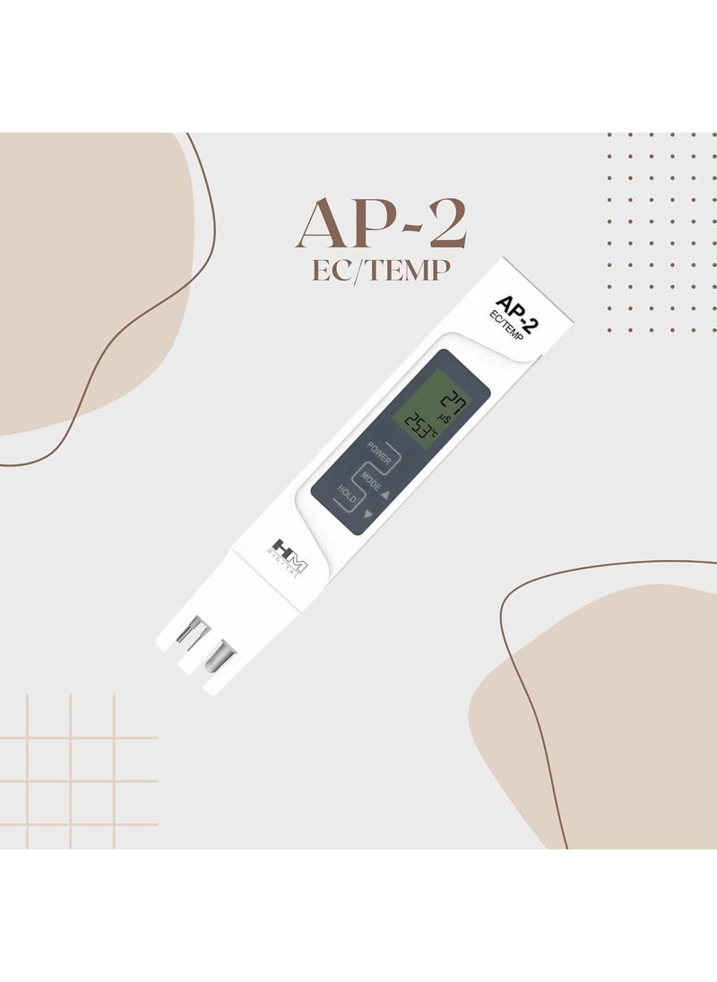 HM Digital HM DIGITAL AP2 AquaPro Water Quality Tester EC  - Image 2