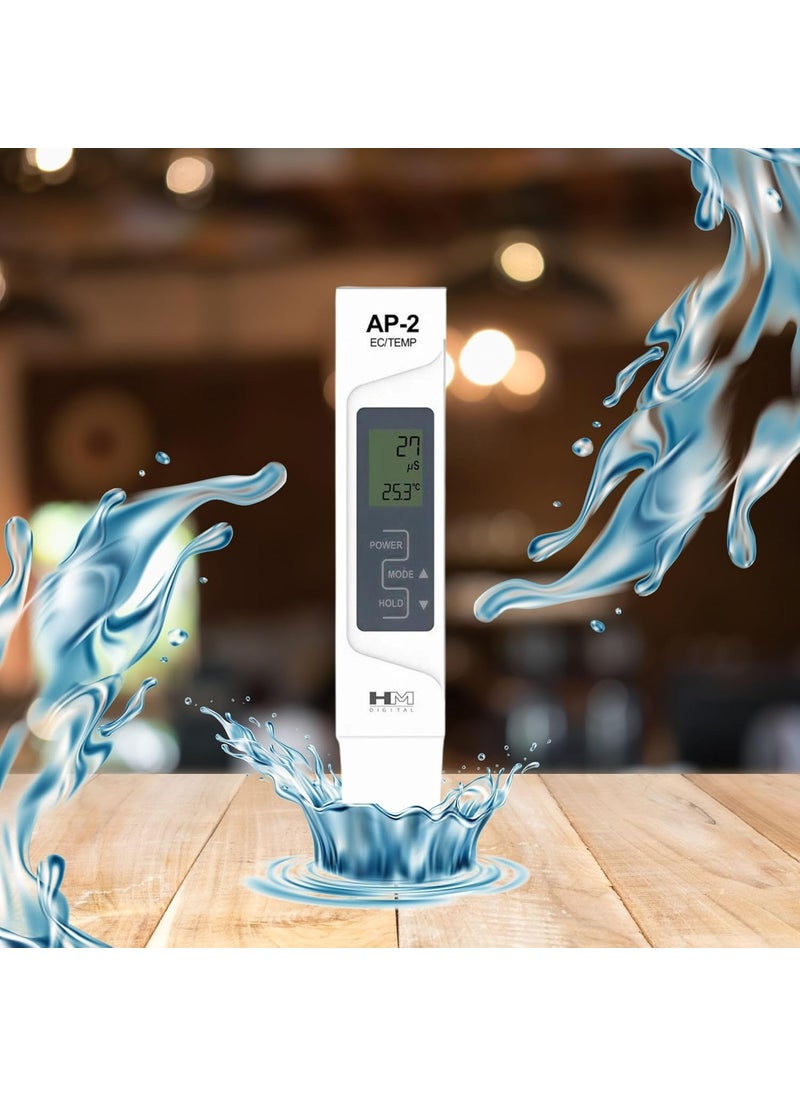 HM Digital HM DIGITAL AP2 AquaPro Water Quality Tester EC  - Image 5
