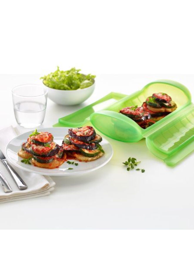 Lekue Microwave Steam Cooker -Green - Image 2