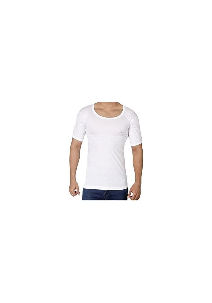 RUPA Men's Frontline Undershirt T-Shirt - Classic Fit, Short Sleeve, White - Image 1
