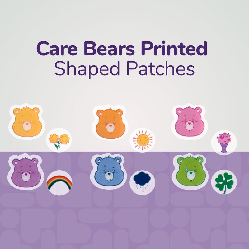 BioSwiss Care Bears Print Pimple Patches, Hydrocolloid Acne Patch for Zits and Blemishes, Face and Skin Stickers, 72 Count - Image 4