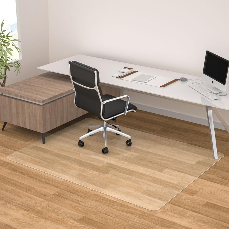 Large Chair Mat for Hardwood Floor 46 x 60 Office Chair Mats Clear Floor Protector Mat Easy Rolling Chair Mats for Home Office Easy to Clean Rectangle