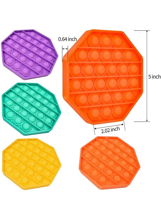 فنبلاست مجموعة FunBlast Pop it (عبوة من لعبتين Popit)، ألعاب أطفال، ألعاب فيدجيت، لعبة Pop it، لعبة Push Pop Bubble Fidget الحسية، لعبة تخفيف التوتر Fidget الحسية، هدايا مبتكرة للبنات والأولاد والأطفال (7) - Image 3