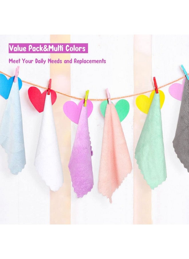 Orighty Baby Washcloths 24-Pack(7''x9''), Microfiber Coral Fleece Baby Towels, Super Soft and Absorbent Wash Cloths for Newborns, Infants and Toddlers, Gentle on Delicate Skin for Face Hands and Body - Image 1