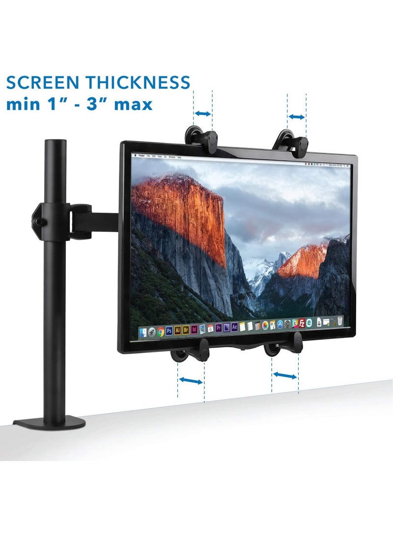 VESA Mount Adapter Mounting Kit For Non-VESA HP ACER Samsung DELL Asus Monitors 13 to 27 Inch LCD LED Screens, VESA 75 and 100 Compatible - Image 2