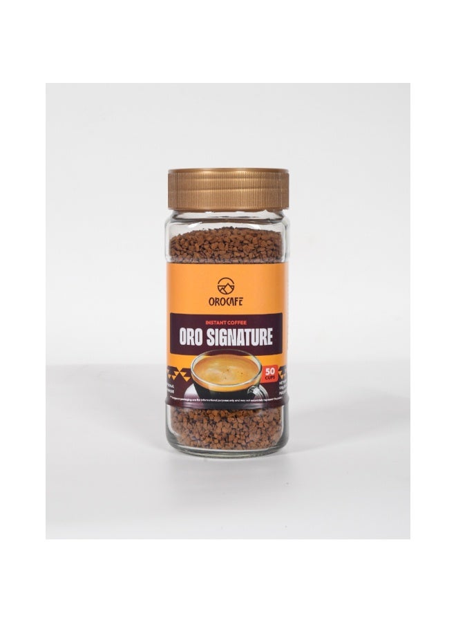Orocafe Instant Coffee Jar 100g – Premium Freeze-Dried Instant Coffee, Rich Aroma, Single Uganda Origin - Image 1