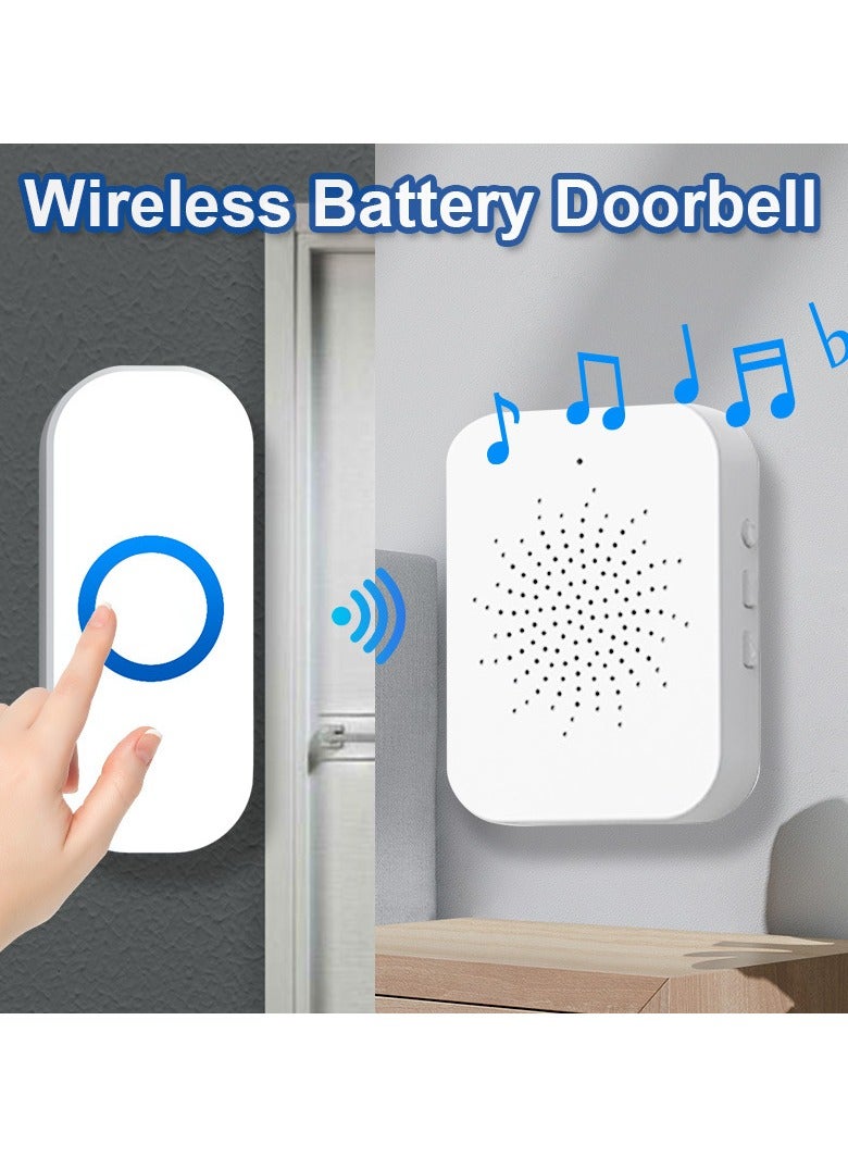 general USB Doorbell Voice Smart Home Wireless Remote Control Remote Electronic Music Doorbell to Enhance the Convenience of Life - Image 1