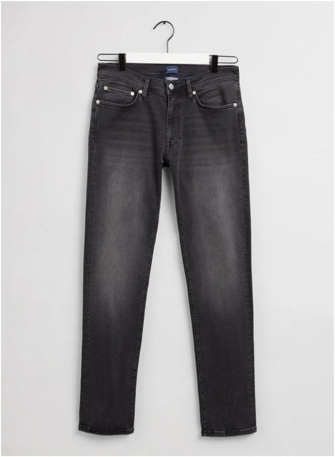 غانت Gant Maxen Extra Slim Fit Active-Recover Black Jeans