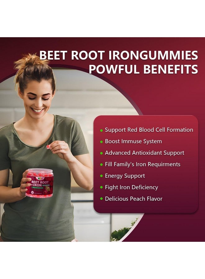 جواهر جذر الشمندر 100 ملغ - مضغوطات الشمندر الأحمر مع جذر الشمندر، مستخلص بذور العنب، كيو10، فيتامين سي، الحديد و ب12 لدعم الطاقة، محاربة التعب ودعم ضغط الدم للمكملات الغذائية للنساء والرجال، خالي من السكر، 120 حبة - Image 5