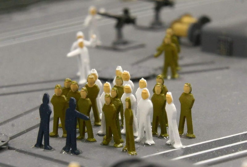 Tamiya 1/350 Scale Crew Set - 144 Pieces for Model Ships - Image 5