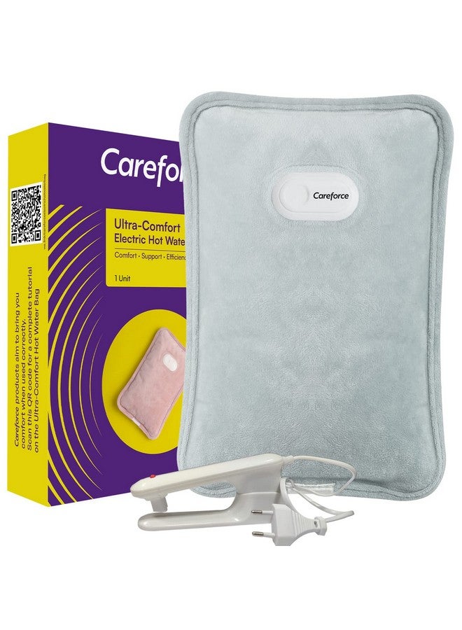 Generic Careforce Electric Hot Water Bag Electric Hot Bag Heating Bag Hot Pack Warm Water Bag Hot Gel Bag Electric Heat Bag- Grey  - Image 1