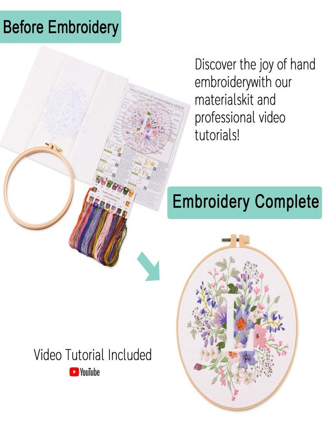 REEWISLY Embroidery Kit for ABC (L) - Image 3