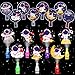 COKOKA 28 Pcs Valentines Day Cards with Finger Lights Valentines Day Gifts for Kids Space Themed Astronaut Party Favors Light Up Toys Bulk Classroom School Exchange - Image 2