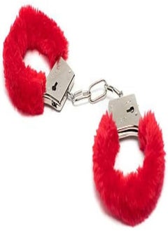 Generic 2Pcs Velvet Cover Handcuffs With Keys & Safety Lock  - Image 3