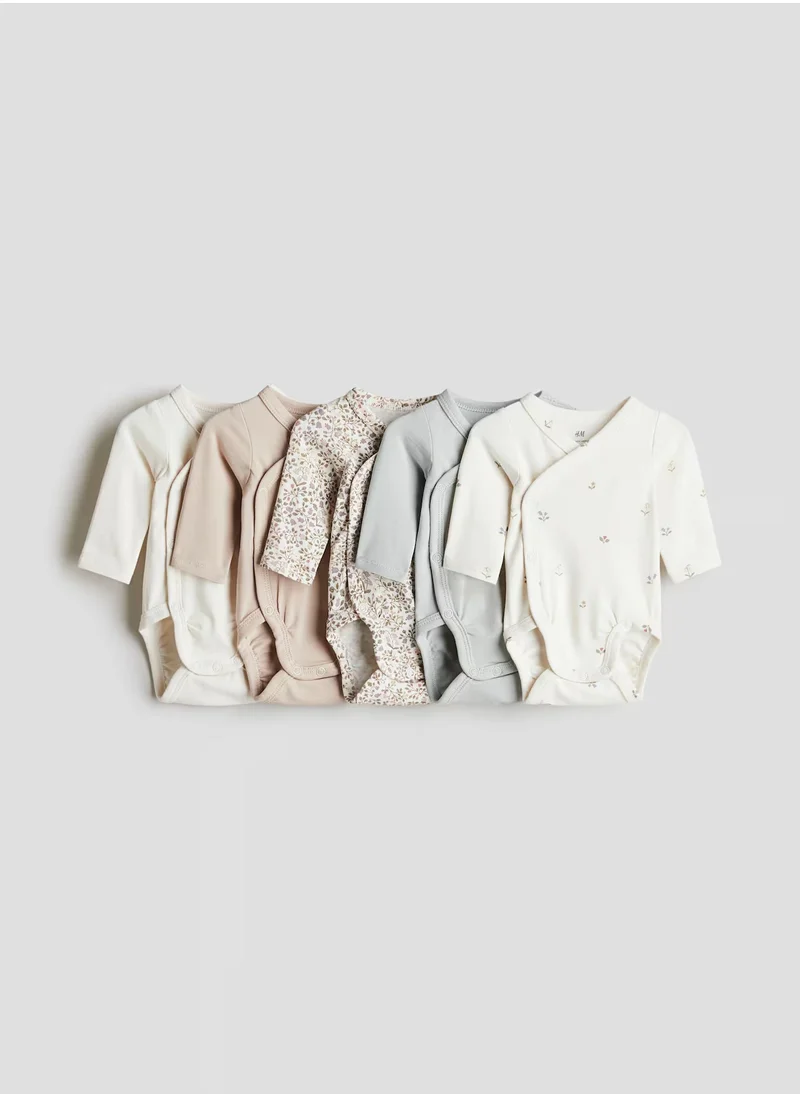 اتش اند ام 5-Pack Wrapover Bodysuits