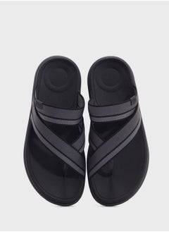 FitFlop F-Mode Webbing Thong Slides  - Image 4