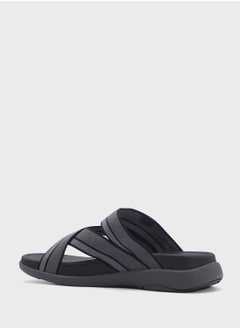 FitFlop F-Mode Webbing Thong Slides  - Image 2