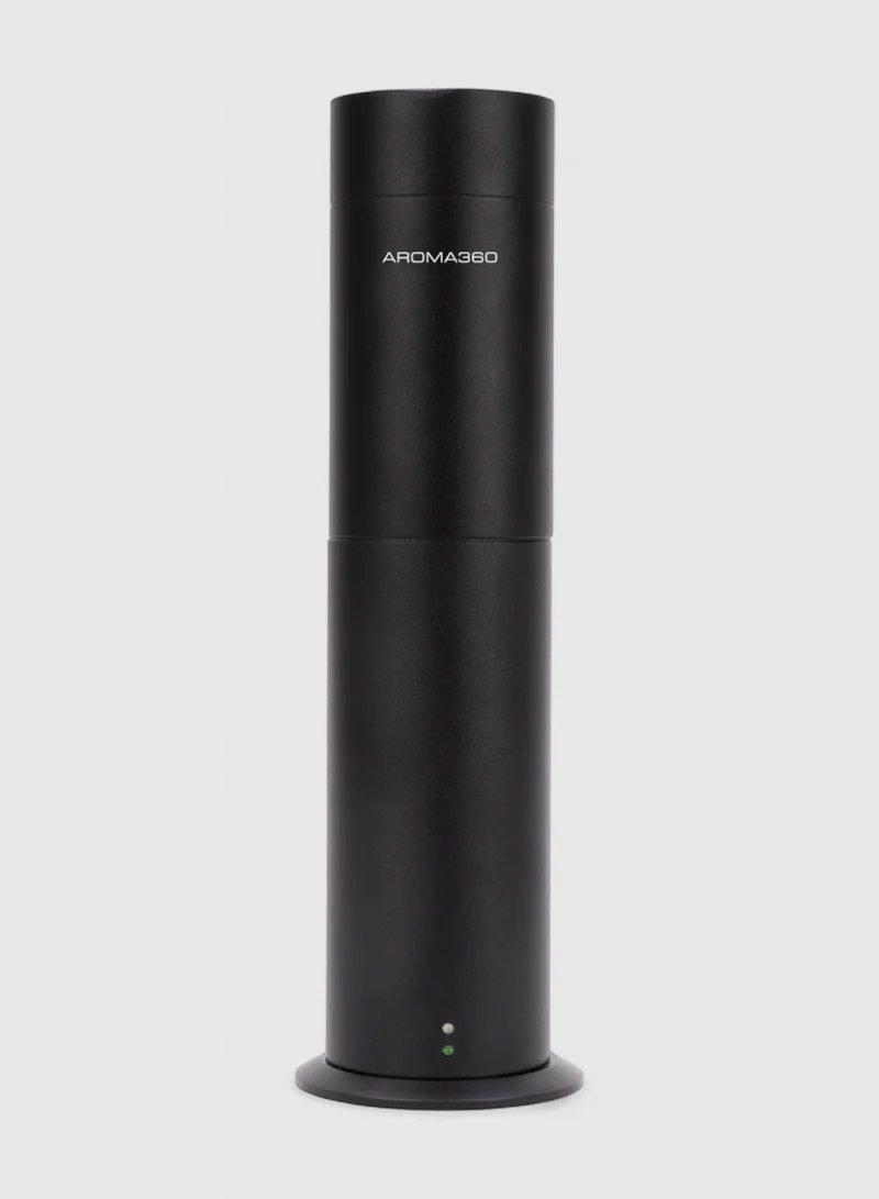 AROMA360 Mini Pro Essential Oil Diffuser - 600 sq ft Coverage - Aromatherapy Scent Diffuser for Home - Air Freshener - Compatible with Pro-Pod Oil- Midnight Black