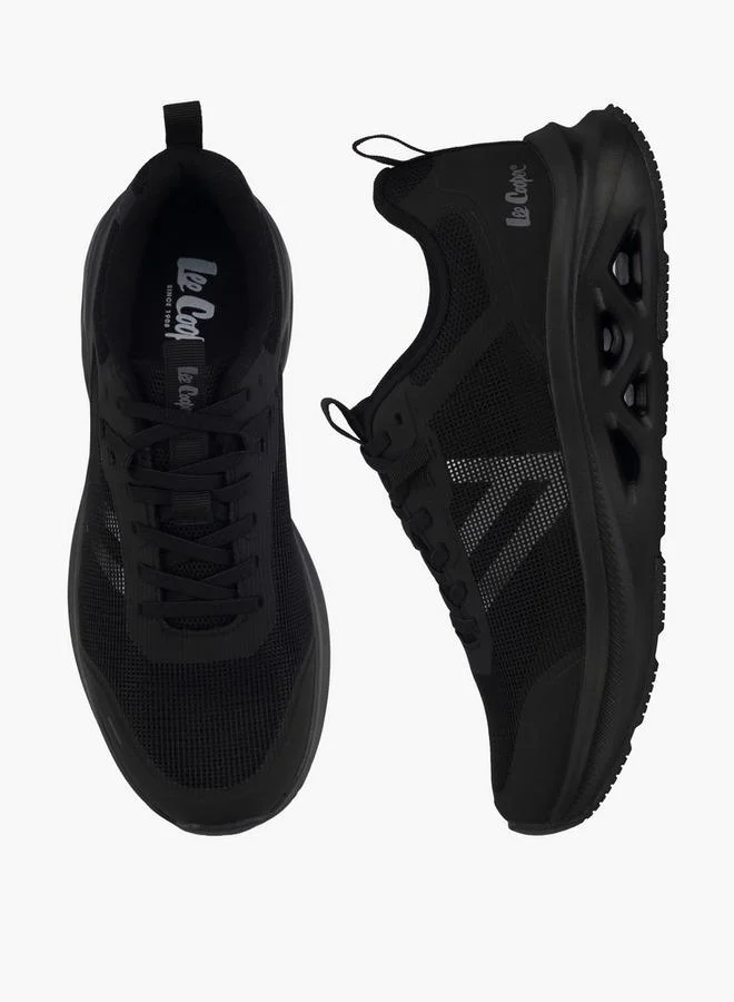 Lee Cooper Men Textured Slip-On Ankle Sneakers