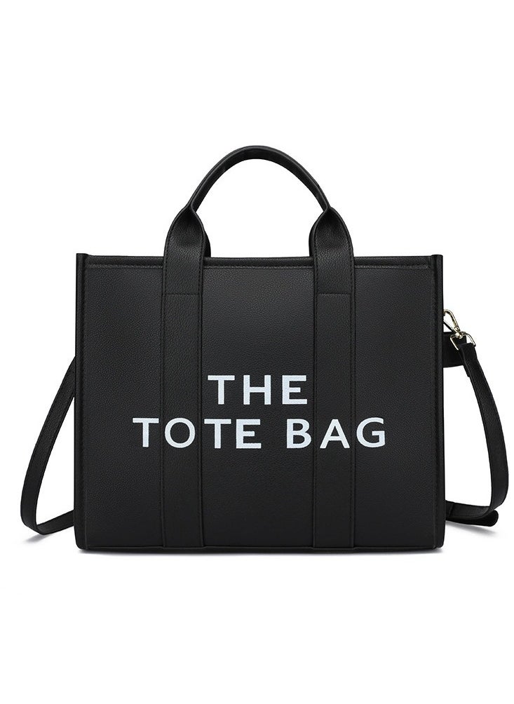 NIBEMINENT The Tote Bags For Women Large PU Leather Trendy Travel Tote Bag Handbag Top Handle Shoulder Crossbody  - Image 1