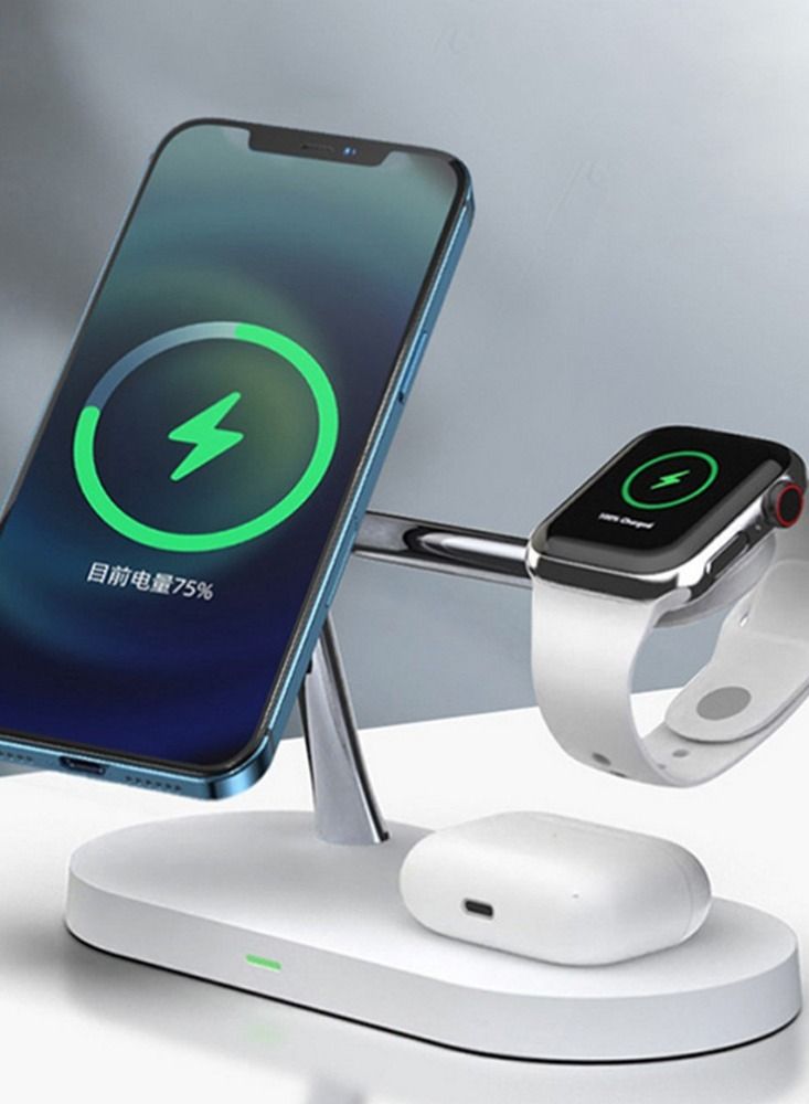 Proda Wireless Charger Multi Functional Magnetic 5IN1 PD-W6 - Image 1