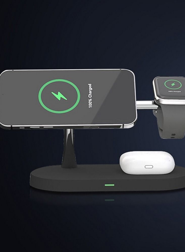 Proda Wireless Charger Multi Functional Magnetic 5IN1 PD-W6 - Image 3