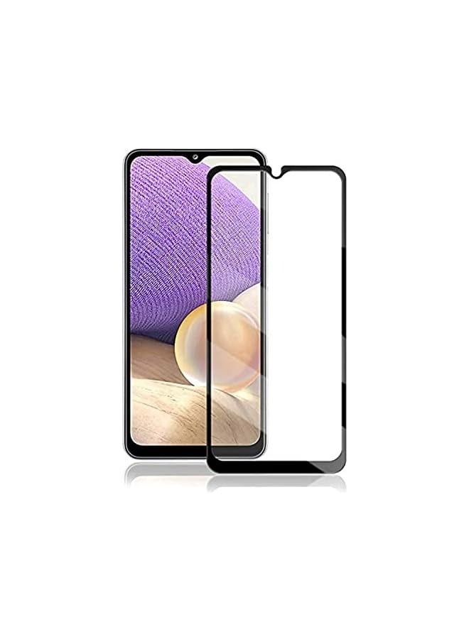 PROMASS Screen Protector for Galaxy A32 5G Tempered Glass 9H Flim Full Coverage Tempered Glass Screen Protector for  Galaxy A32 - Black - Image 1