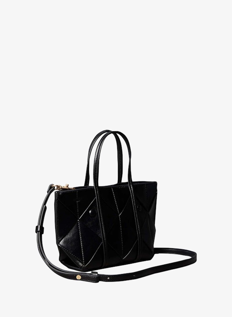 CALVIN KLEIN Woven Crossbody Tote Bag - Image 1