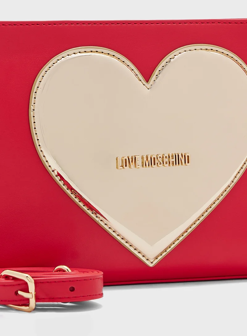Love Moschino RED PU-GOLD TPU RED PU-GOLD TPU