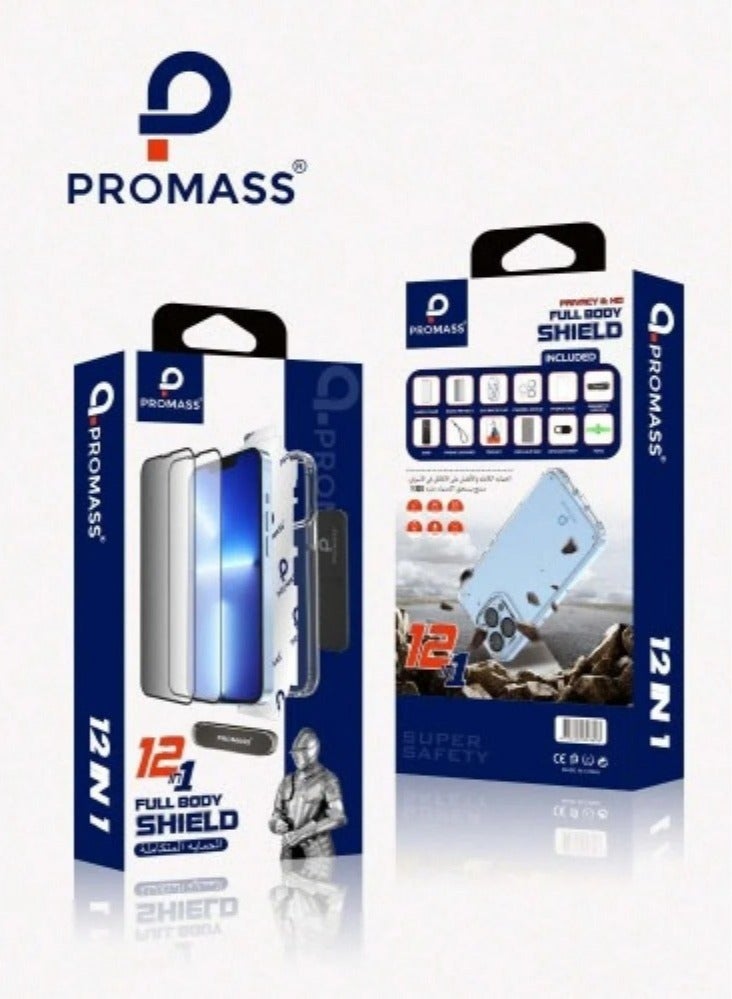 PROMASS Full Protection Package for Iphone 12   Superior 12-in 1 High Quality Defense - Image 3