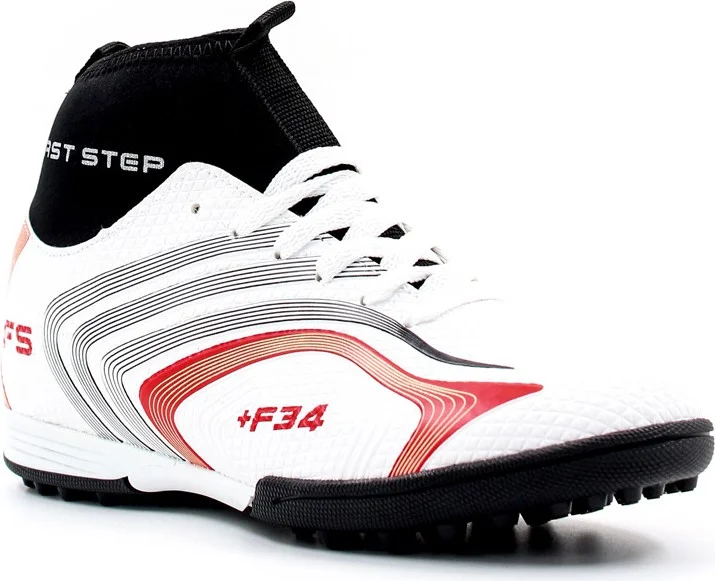 فاست ستيب Men's Ankle Turtleneck Socked Artificial Turf Football Sneakers 930xa034h