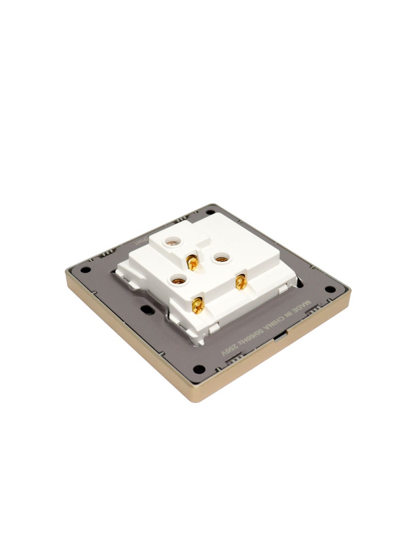 Happy Light Wall electrica socket 13 amp gold - Image 4