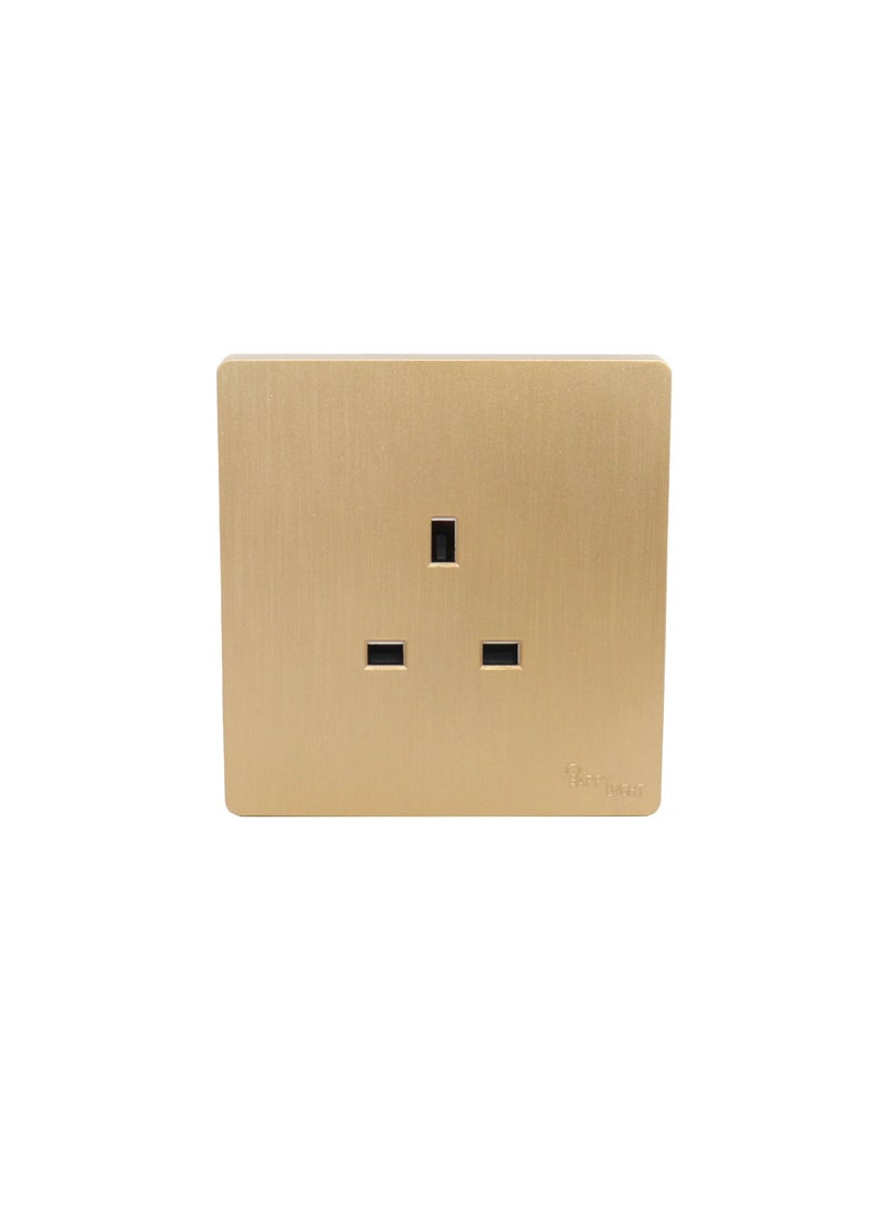 Happy Light Wall electrica socket 13 amp gold - Image 3