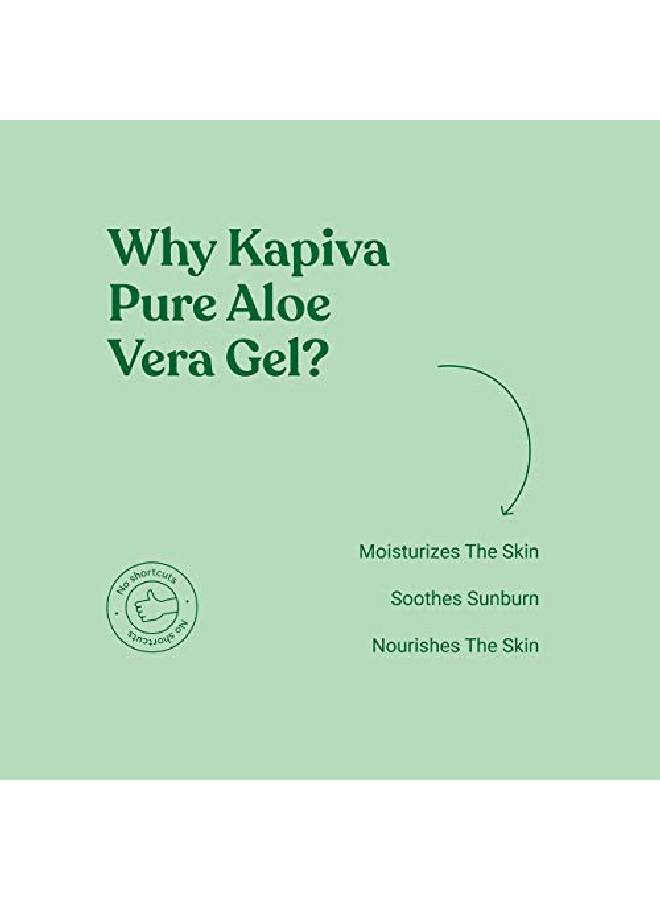 Kapiva Aloe Vera Amla Juice + Aloe Vera Gel | Skin Hair Care Combo  - Image 5