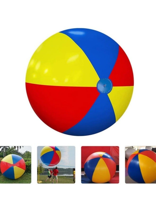جيجيرو في الهواء الطلق شاطئ البحر حجم كبير نفخ كرة الشاطئ المواد البلاستيكية اللون مطابقة متعة النشاط لعبة متعددة اللاعبين الكرة الطائرة الشاطئية لعبة قابلة للنفخ مهرجان لعبة الطرف - Image 3