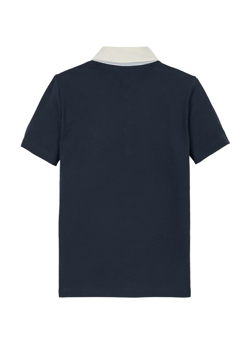 TOMMY HILFIGER Youth Ithaca Stripe Regular Polo T-Shirt