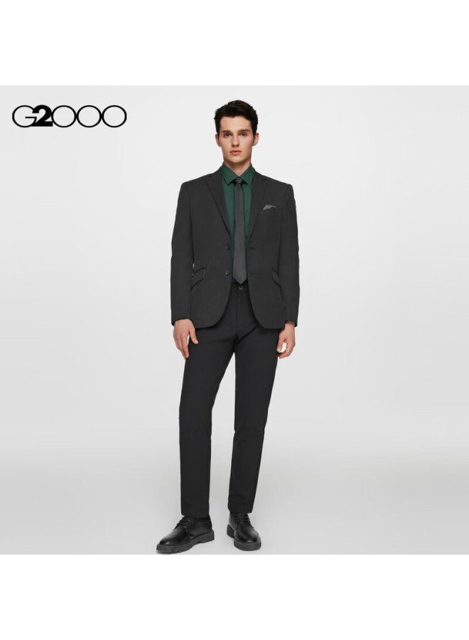 G2000 Anti-static Spring And Autumn Same Style Soft And Comfortable Business Commute Formal Trousers Black Size 30 - Image 4