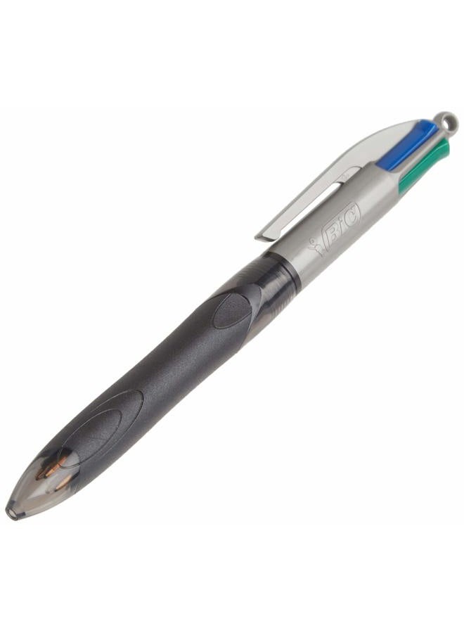 Bic 4-Color Grip Ball Pen, Multi Color - Image 4