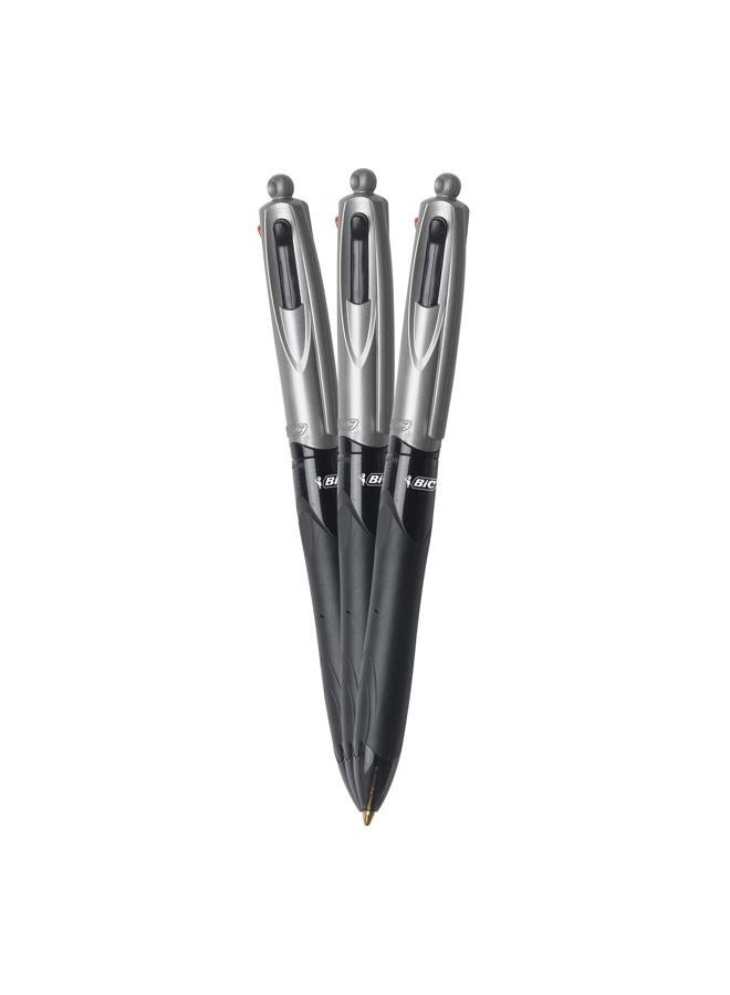 Bic 4-Color Grip Ball Pen, Multi Color - Image 5