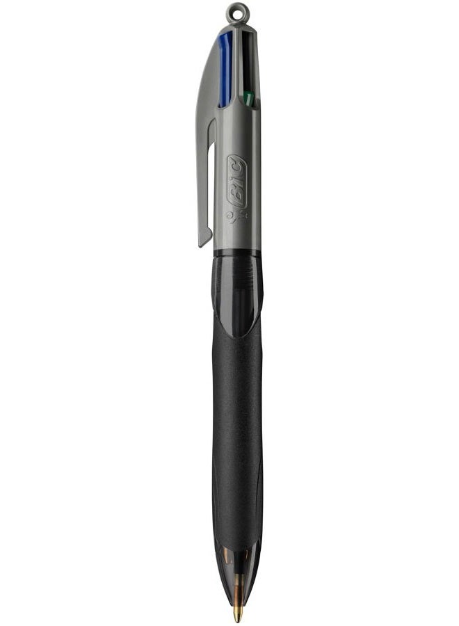 Bic 4-Color Grip Ball Pen, Multi Color - Image 2