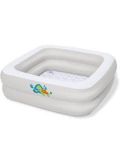 Bestway Inflatable Baby Tub White Size 86x86x25cm  - Image 1