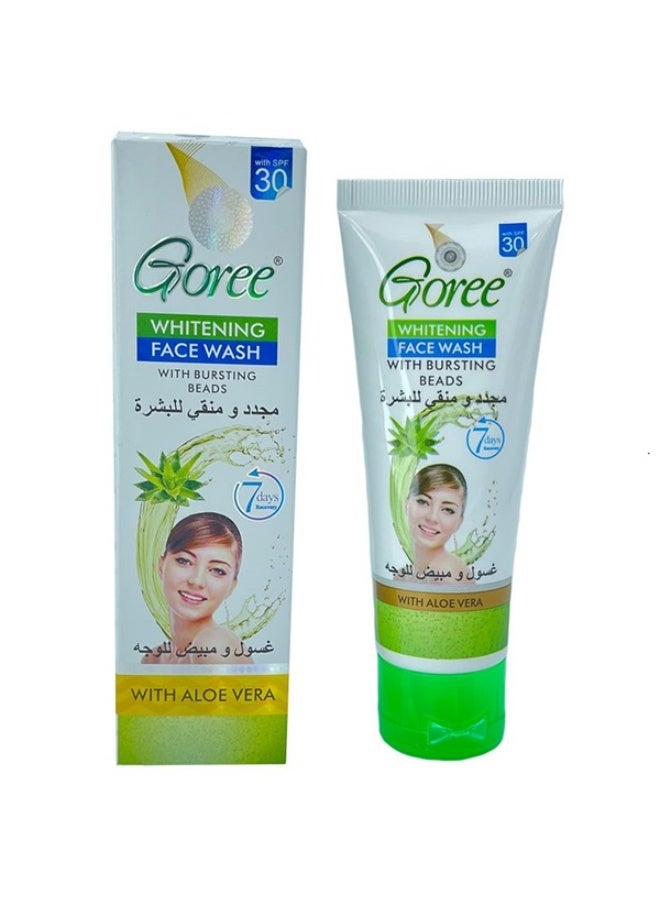 Goree Whitening Face Wash with Aloe Vera 70ml