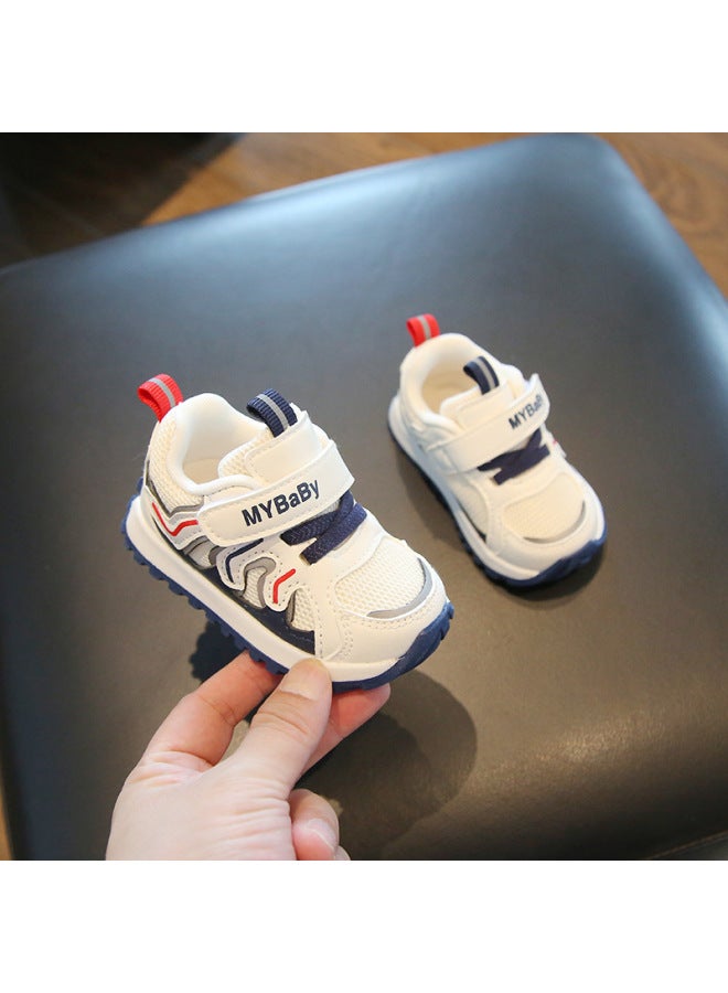 MiYuebb Spring And Summer Soft-soled Breathable Mesh Sports Shoes For Boys And Girls Aged 0 To 2 Years Old, New Fashion Non-slip Front Shoes - Image 3