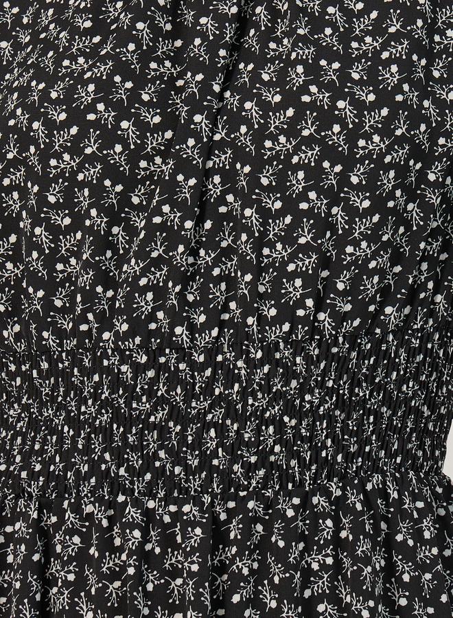 ستايلي فستان بطبعة زهور - Image 4