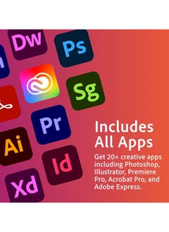 Adobe Creative Cloud Entire Collection of Adobe Creative Tools Plus 100GB Storage 12 Months Subscription with Auto Renewal PC Mac - pzsku/ZAE705B6921685461B3A5Z/45/_/1719917301/fe7ded07-58c1-4275-aa48-e00236430ce1